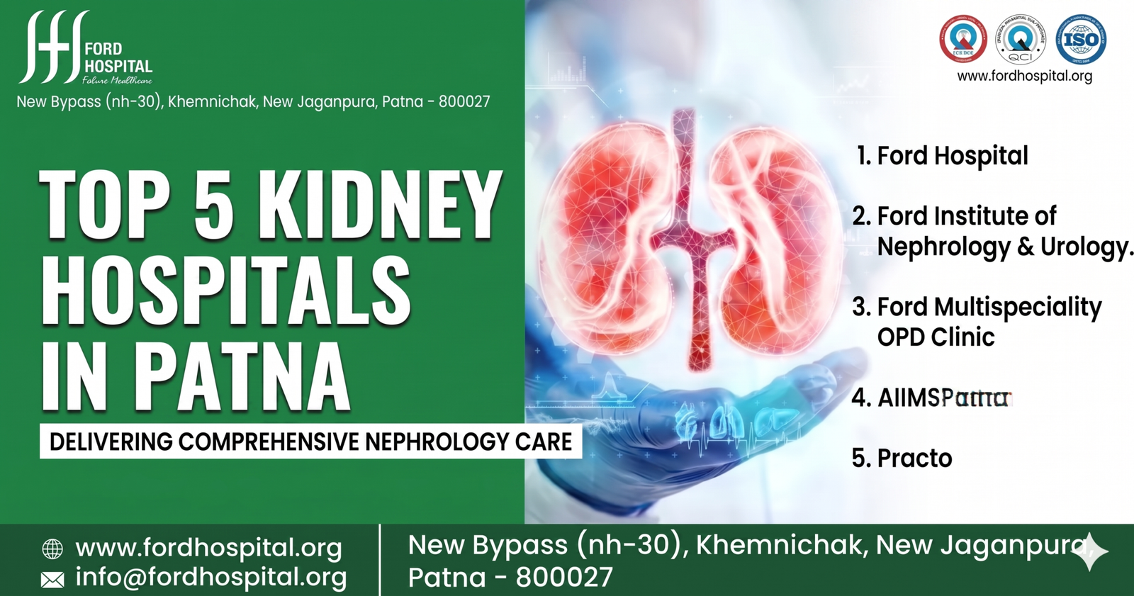 Your Kidneys Deserve the Best: Top 5 Kidney Hospitals in Patna