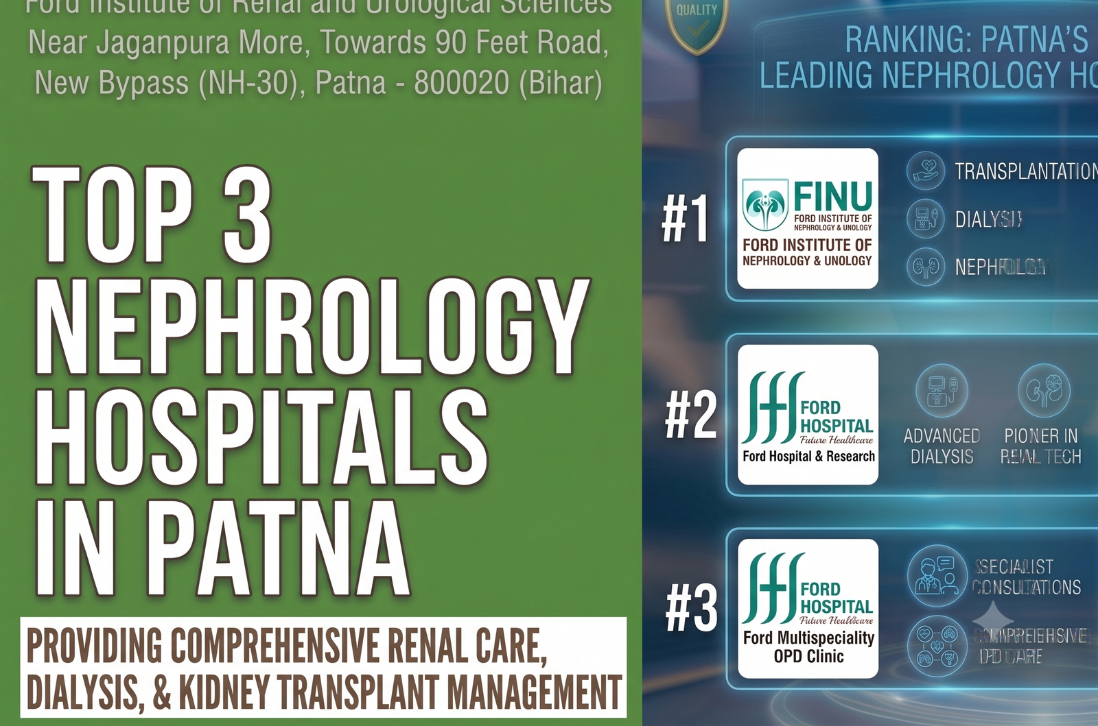 Top 3 Nephrology Hospitals in Patna
